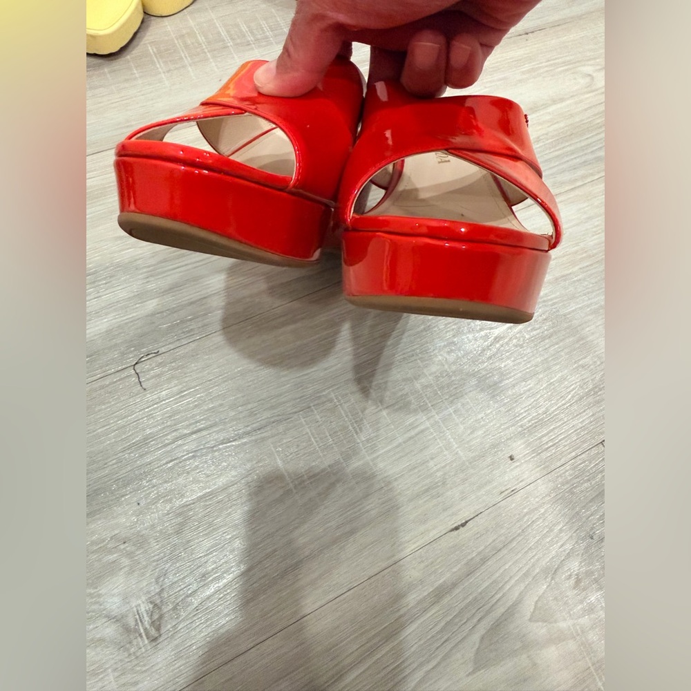 Prada Patent Leather Wedges - Picture 3 of 9